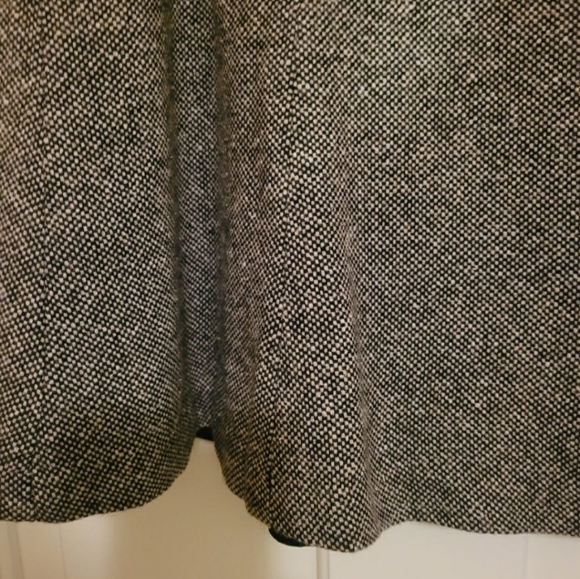 Gap Skirt Womens Size 4 Brown Trumpet Flare Wool Silk Blend - Picture 4 of 6